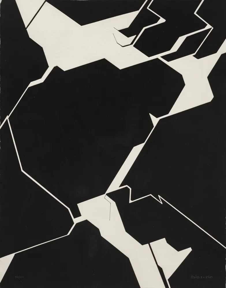 Акватинта Palazuelo - Lunariae II