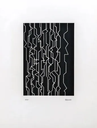 Литография Palazuelo - Musica I