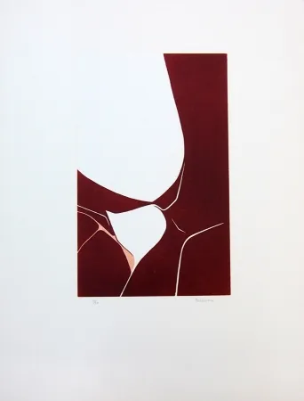 Акватинта Palazuelo - Oval III