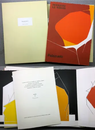 Иллюстрированная Книга Palazuelo - PALAZUELO. DERRIÈRE LE MIROIR N° 184. Mars 1970. TIRAGE DE LUXE SIGNÉ.