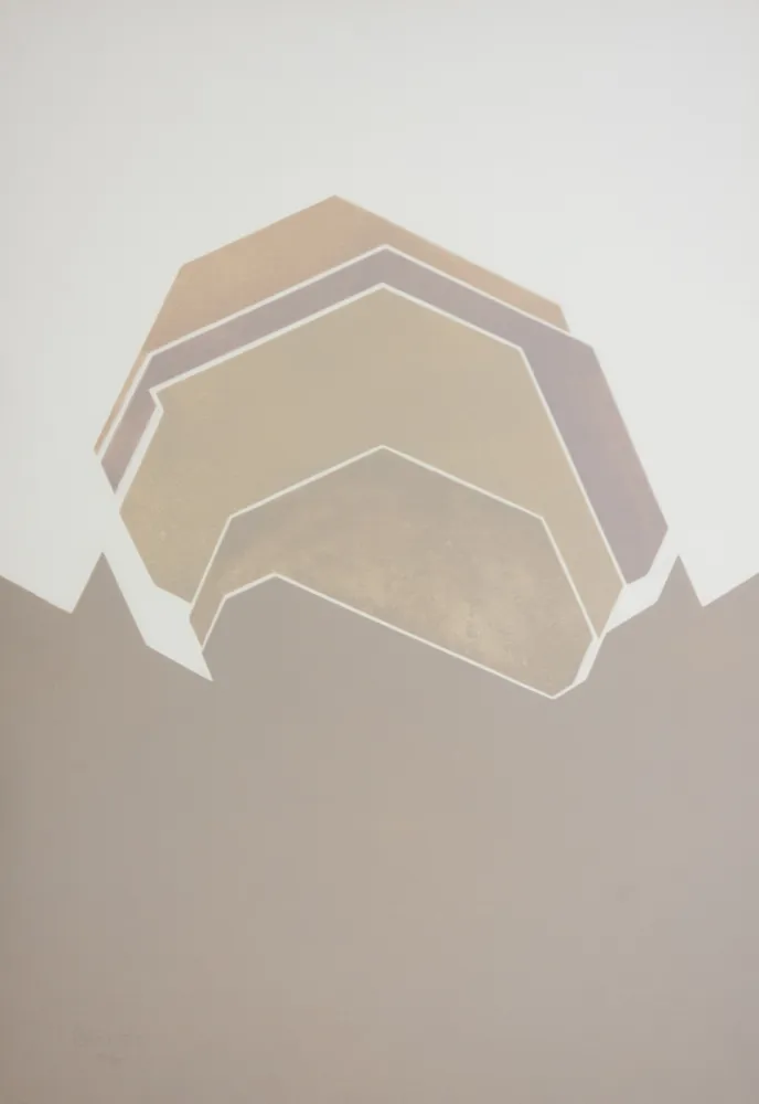 Акватинта Palazuelo - Sigilia IX