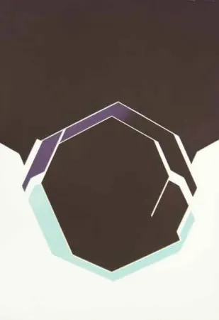 Офорт И Аквитанта Palazuelo - Sigilla VIII