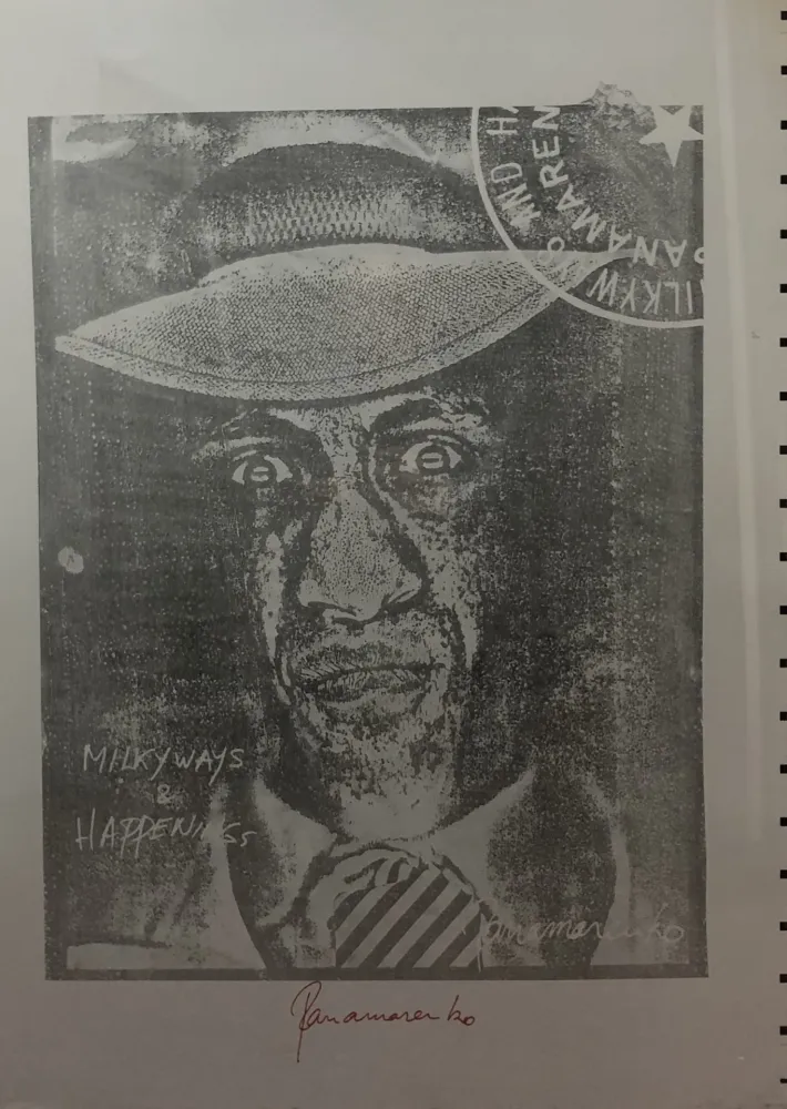 Многоэкземплярное Произведение Panamarenko - Milky Ways & Happenings - original plate