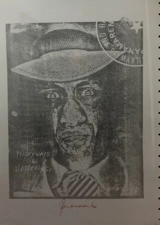 Многоэкземплярное Произведение Panamarenko - Milky Ways & Happenings - original plate