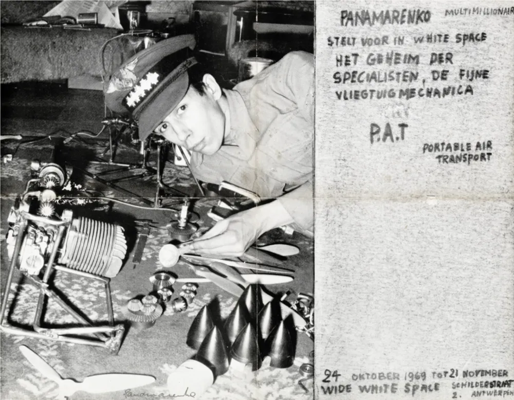 Гашение Panamarenko - Portable Air Transport