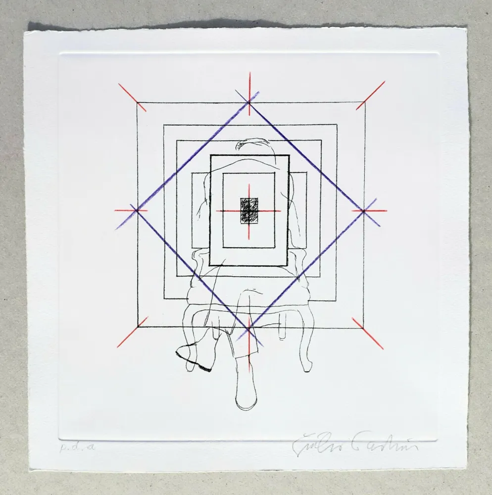 Гравюра Paolini - Cinque esercizi di stile