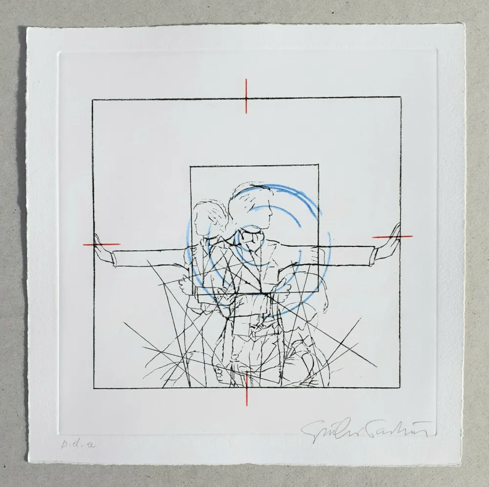 Гравюра Paolini - Cinque esercizi di stile