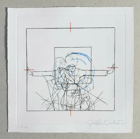 Гравюра Paolini - Cinque esercizi di stile