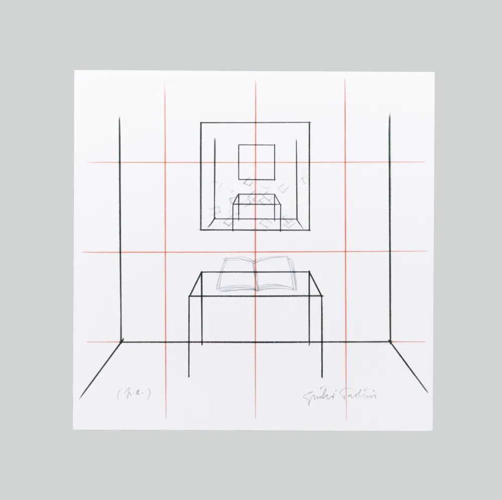 Литография Paolini - Composizione