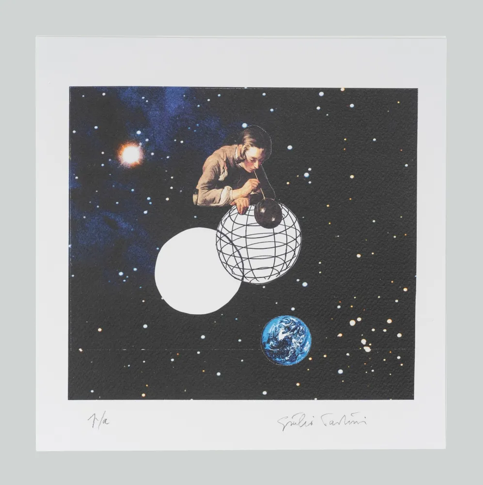 Литография Paolini - Il pastore al suo padrone