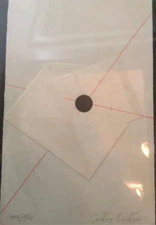 Сериграфия Paolini - L'anello immaginario