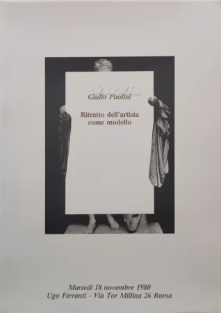 Гашение Paolini -  “Ritratto dell’artista come modello