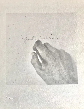 Литография Paolini - Vedo (I see)