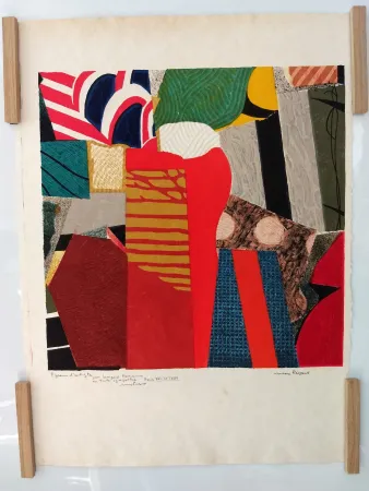 Линогравюра Papart - 1972