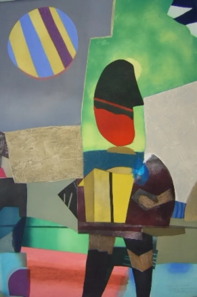 Акватинта Papart - Accordion PLayer