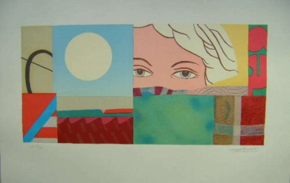 Литография Papart - La noia