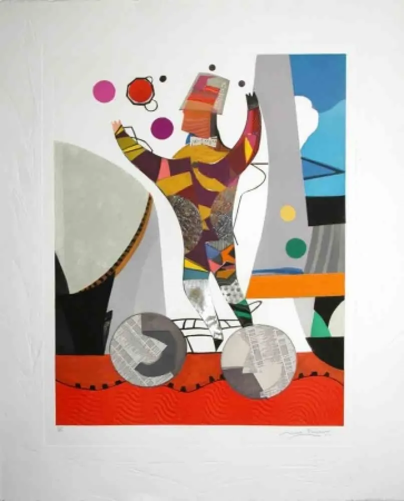 Акватинта Papart - L'acrobate