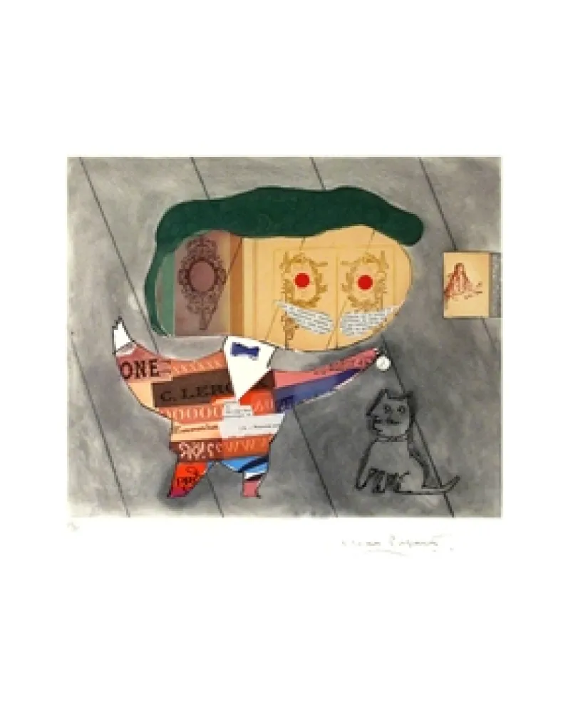 Офорт И Аквитанта Papart - Sans titre