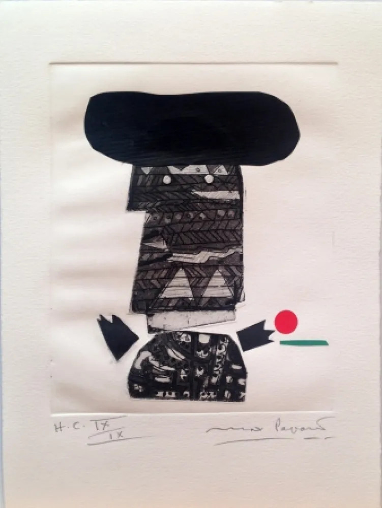 Карборунд Papart - Sans titre ( chapeau noir )