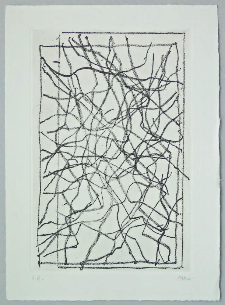 Гравюра Pardi - Composizione