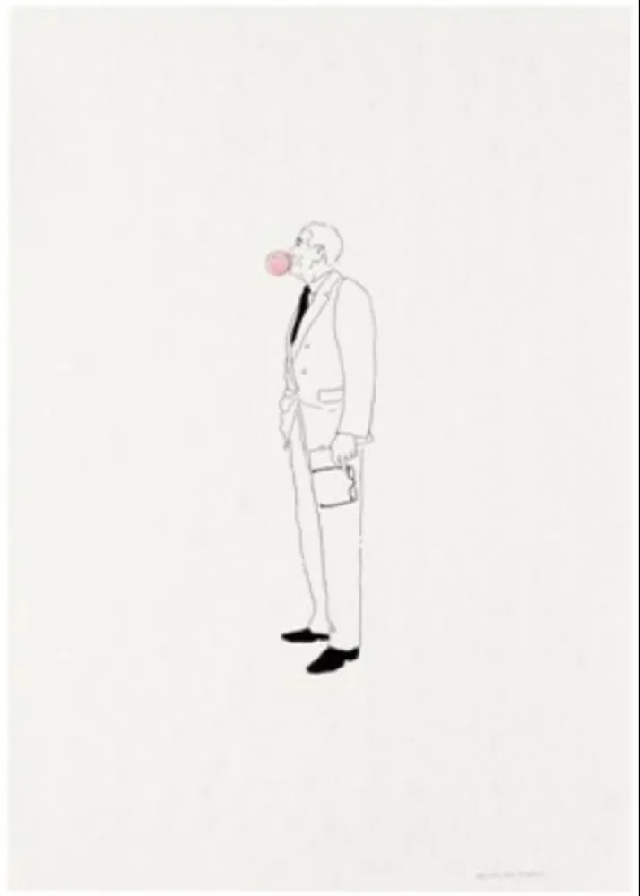 Литография Paris - Chicle bomba