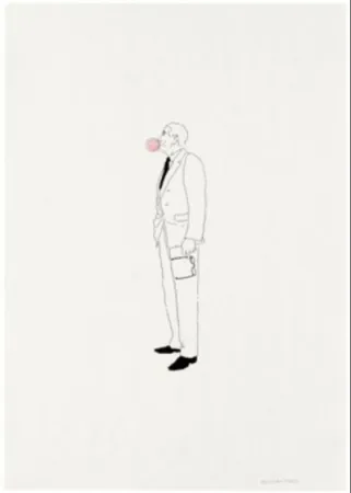 Литография Paris - Chicle bomba