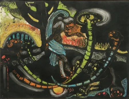 Гравюра Paris - In the Garden