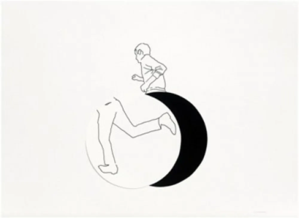 Литография Paris - Movimiento afectado 2