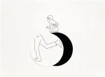 Литография Paris - Movimiento afectado 2