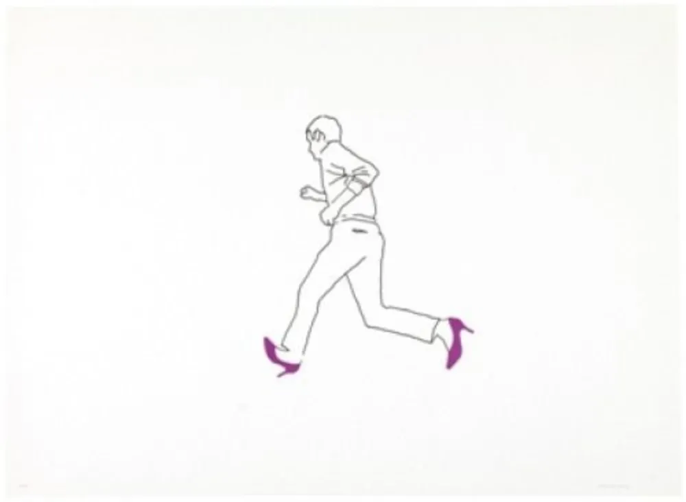 Литография Paris - Movimiento afectado 3