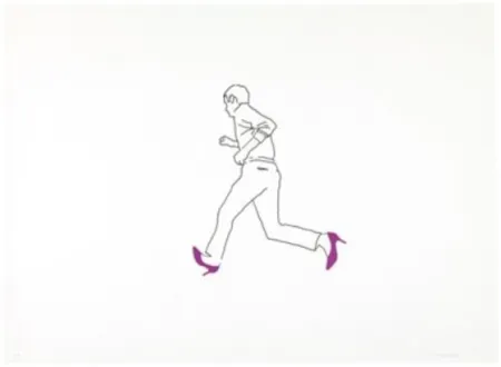 Литография Paris - Movimiento afectado 3