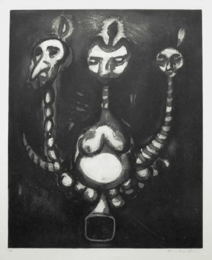 Гравюра Paris - Vigil