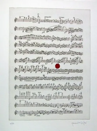 Иллюстрированная Книга Parmiggiani - Israel. Three Poems