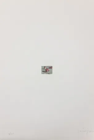 Литография Parmiggiani - SENZA TITOLO