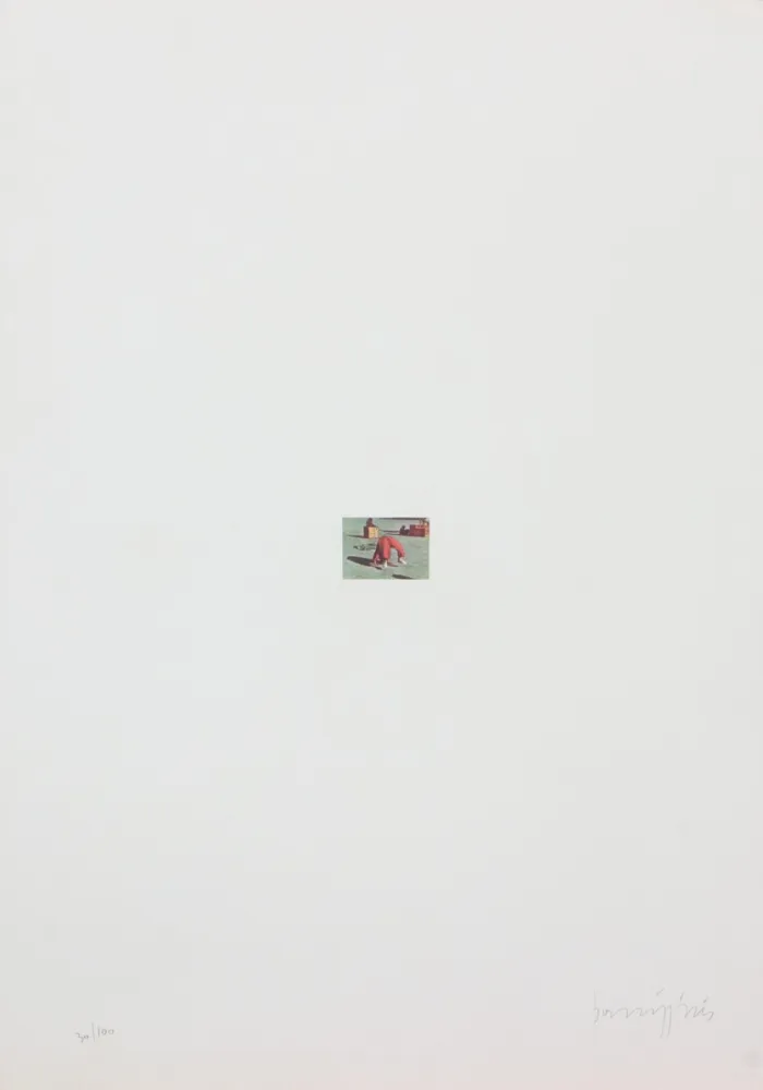 Литография Parmiggiani - SENZA TITOLO