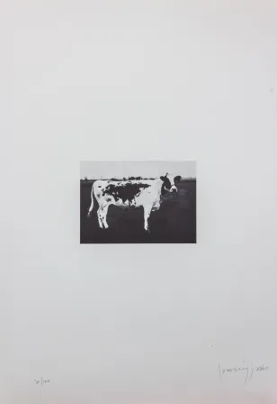 Литография Parmiggiani - SENZA TITOLO