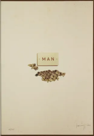 Литография Parmiggiani - Senza titolo