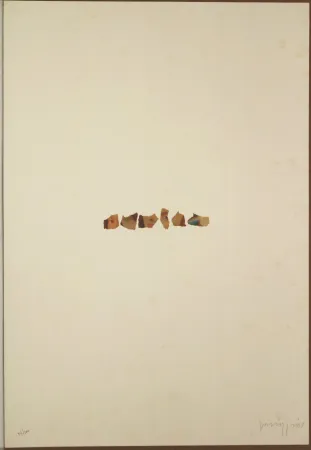 Литография Parmiggiani - Senza titolo