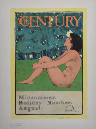 Литография Parrish - The Century Magazine, Les Maitres de L’Affiche, 1898