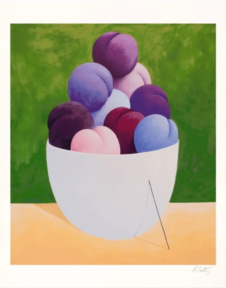 Сериграфия Party - Purple Peaches