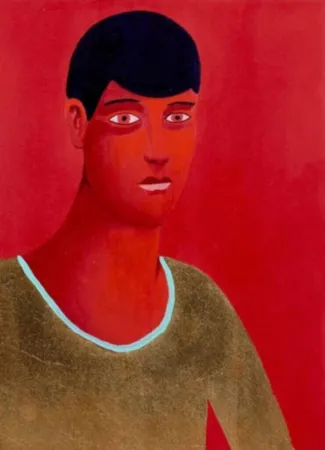 Многоэкземплярное Произведение Party - Untitled, Red Portrait