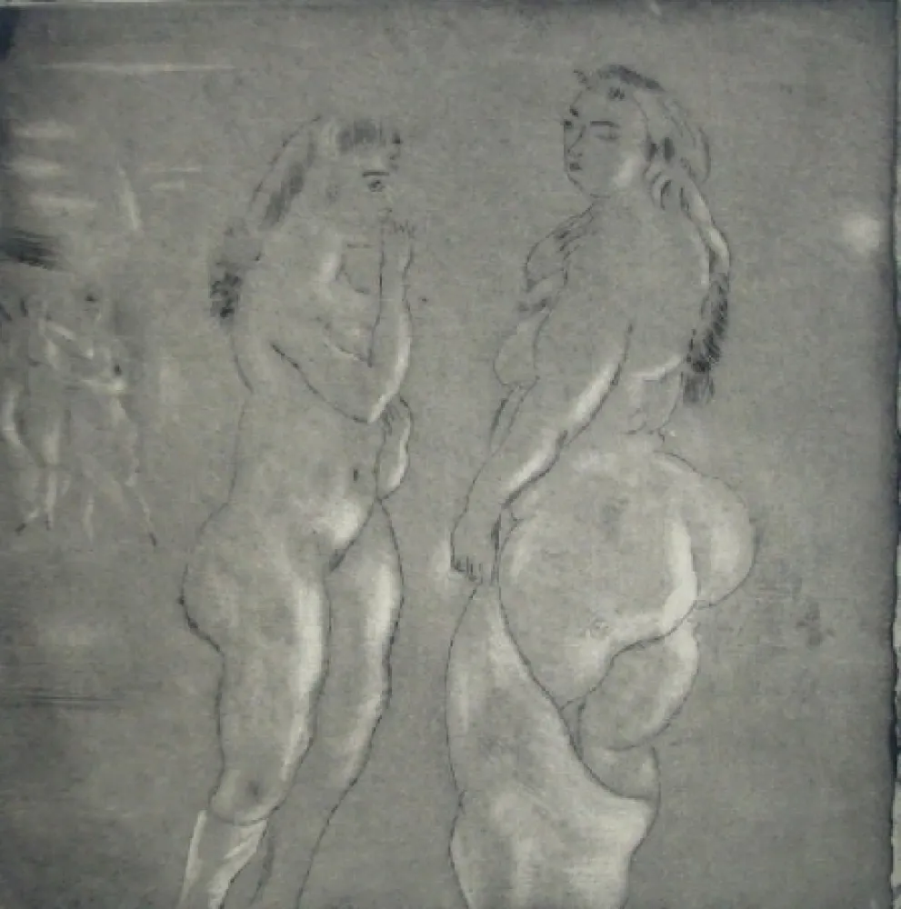 Офорт И Аквитанта Pascin - Comparaison