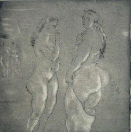 Офорт И Аквитанта Pascin - Comparaison