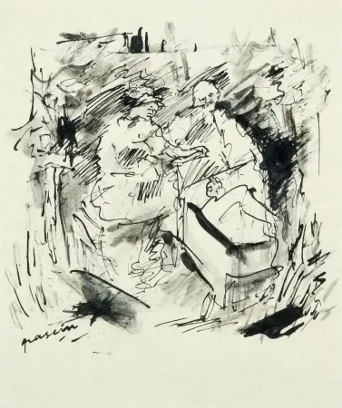 Нет Никаких Технических Pascin - Couple au parc