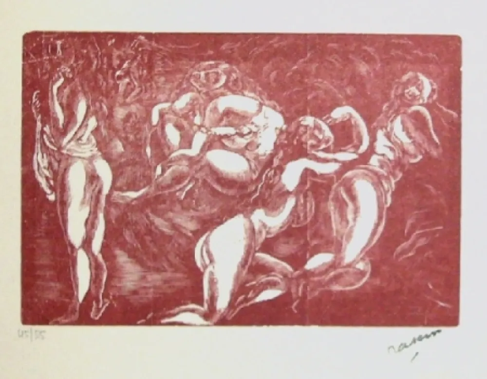 Гравюра На Дереве Pascin - Courtisanes