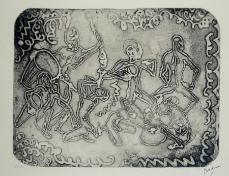 Акватинта Pascin - Jazz Band