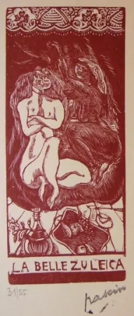 Литография Pascin - La belle Zuleica