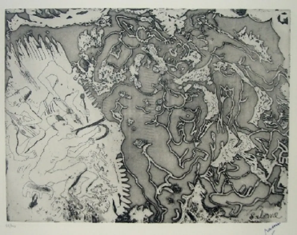 Офорт Pascin - Salomé, Salomé