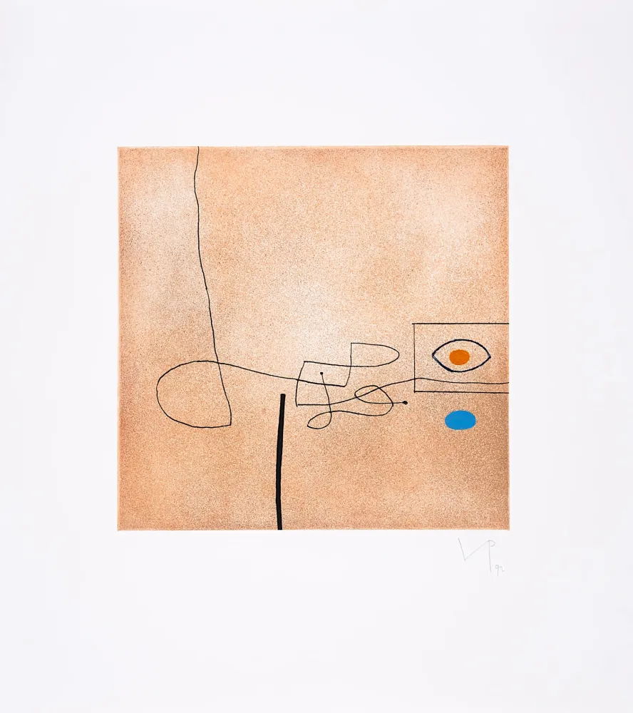 Акватинта Pasmore - Images on the Wall G, Edition B 