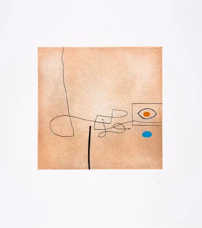 Акватинта Pasmore - Images on the Wall G, Edition B 